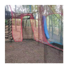 Wholesale custom high quality outdoor UV stabilised amusement park colorful safety net